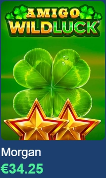 Morgan Won 34.25 - Play It Now
